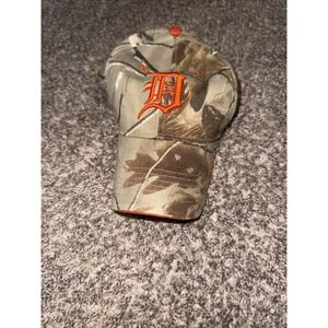 Men's Detroit Tigers '47 Brand Camo Real Tree Frost MVP Adjustable Hat